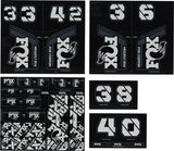 Fox racing shox fork and shock decal kit up to 2021 model