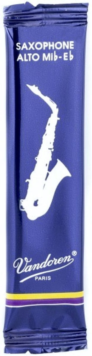 Vandoren classic altsaxofoon 1,5 doos met 10 rieten - riet voor altsaxofoon