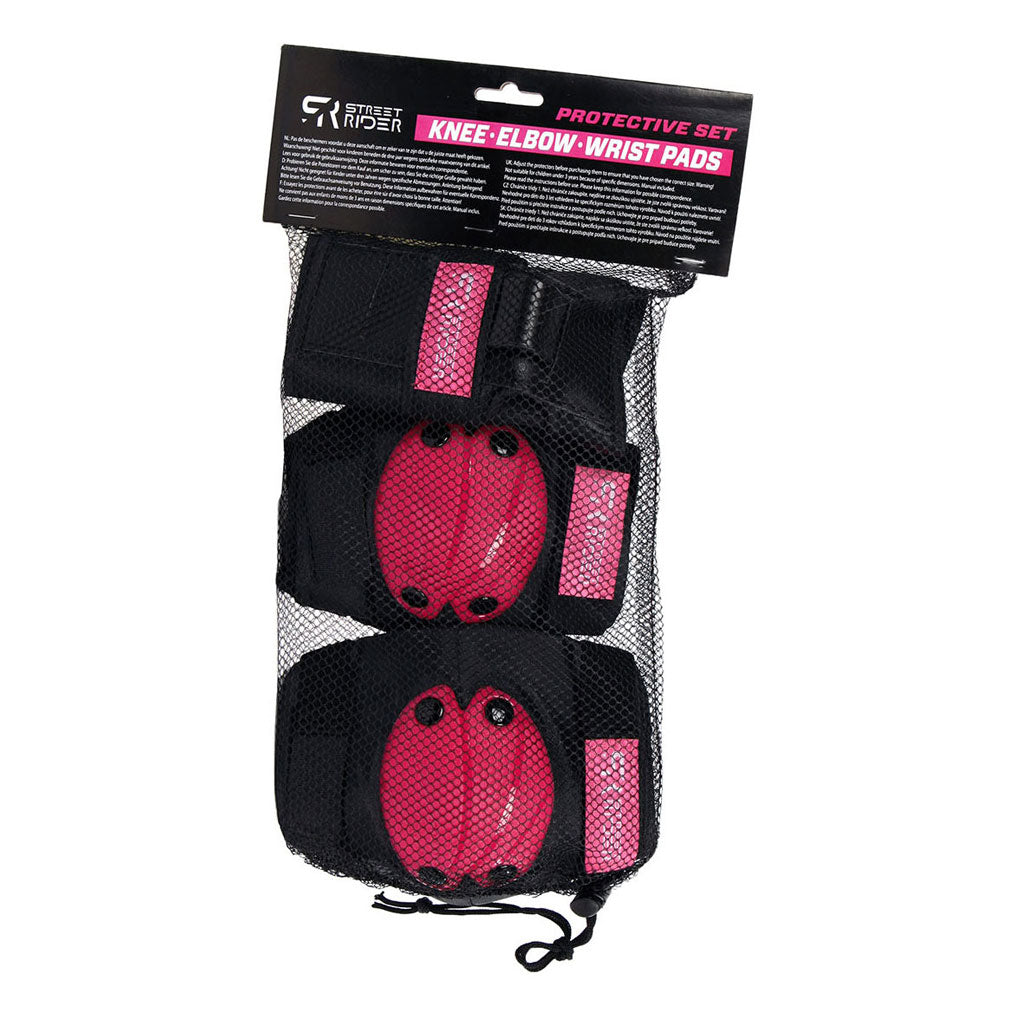 Street Rider Protective Set M Pink, 6DLG.