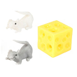 TOI-TOYS PRESSER le fromage avec 2 souris