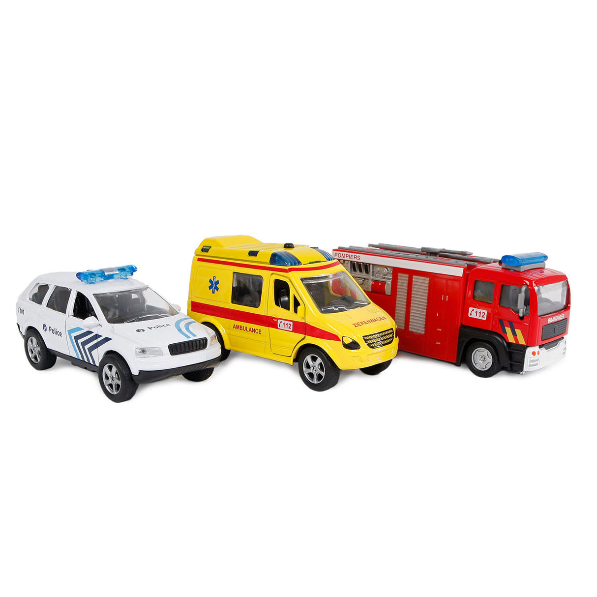 2-play Die-cast Hulpdienst Voertuigen België