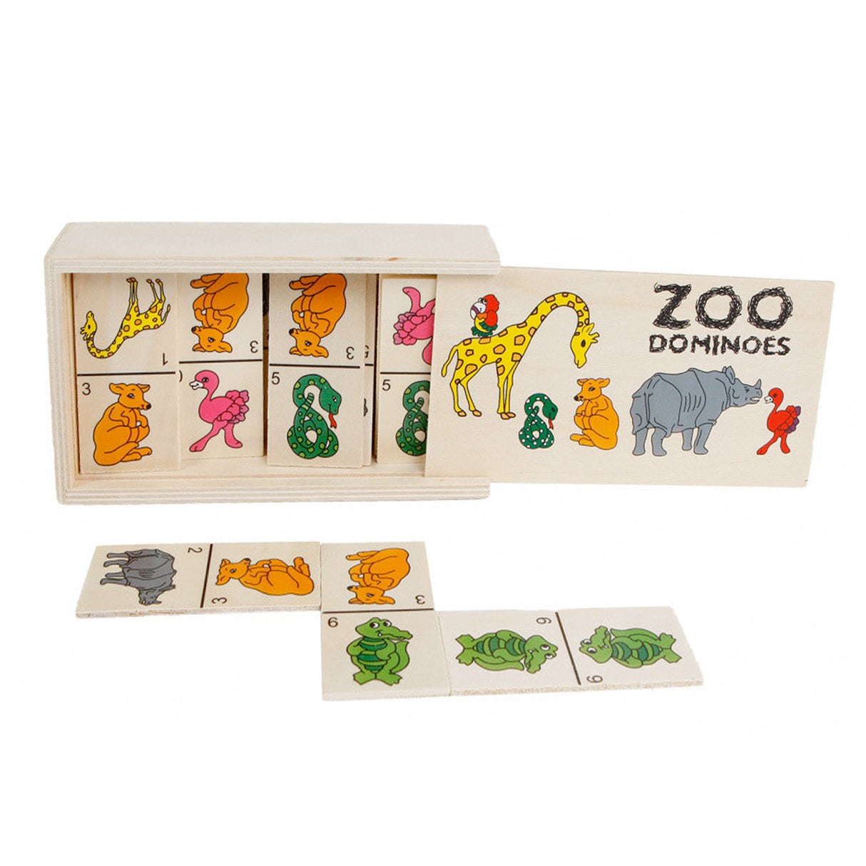 Wooden animals, 28dlg.