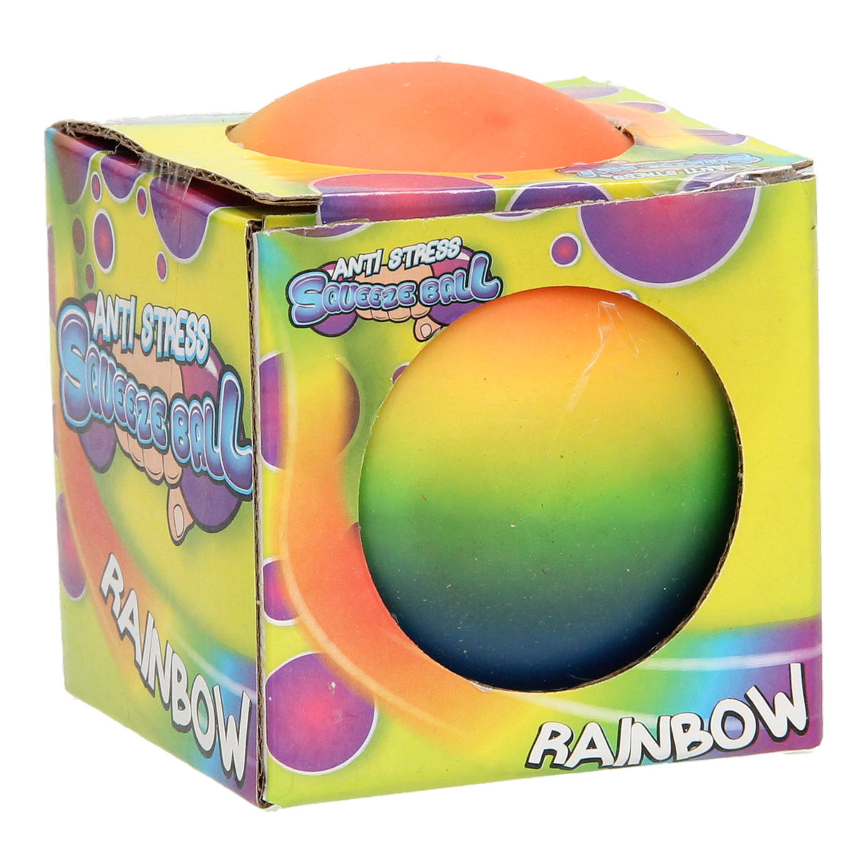 Zappel Rainbow Squeeze Ball