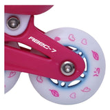 Street Rider inline Skeelers Pink, taglia 26-29