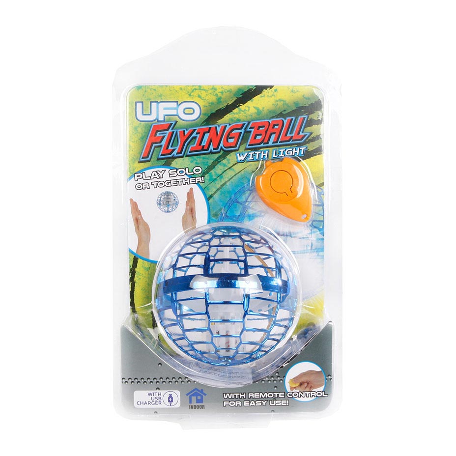 UFO Flying Ball mit Licht mit Fernbedienung und USB