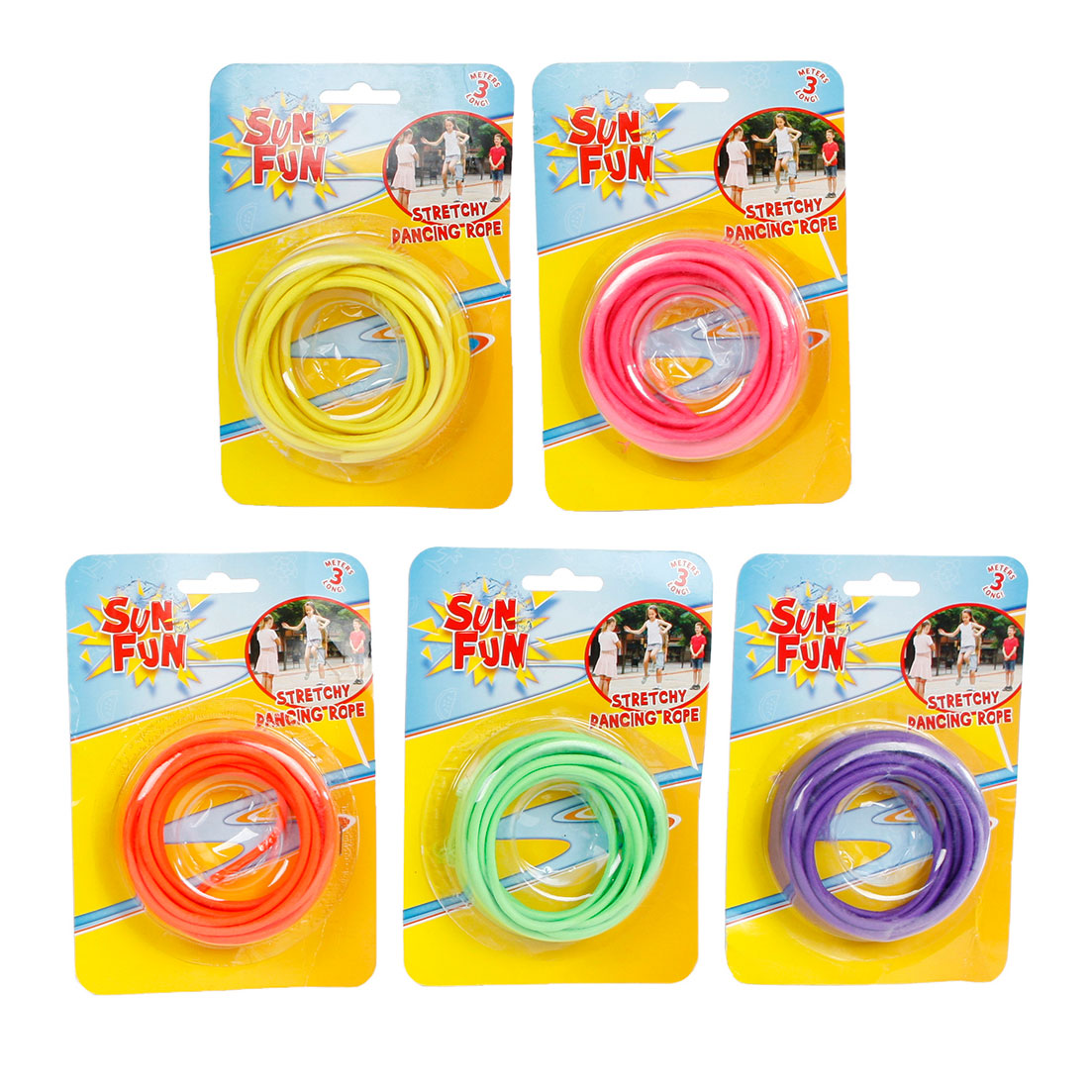 Sun Fun Sun Fun Springelastic farbig 300 cm