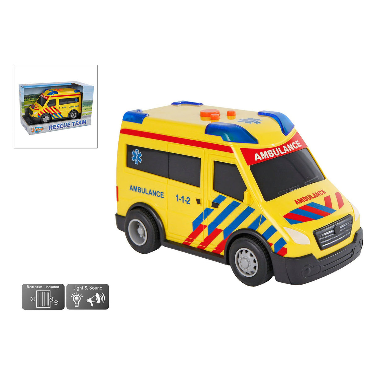 2-play ambulance nl světelný zvuk