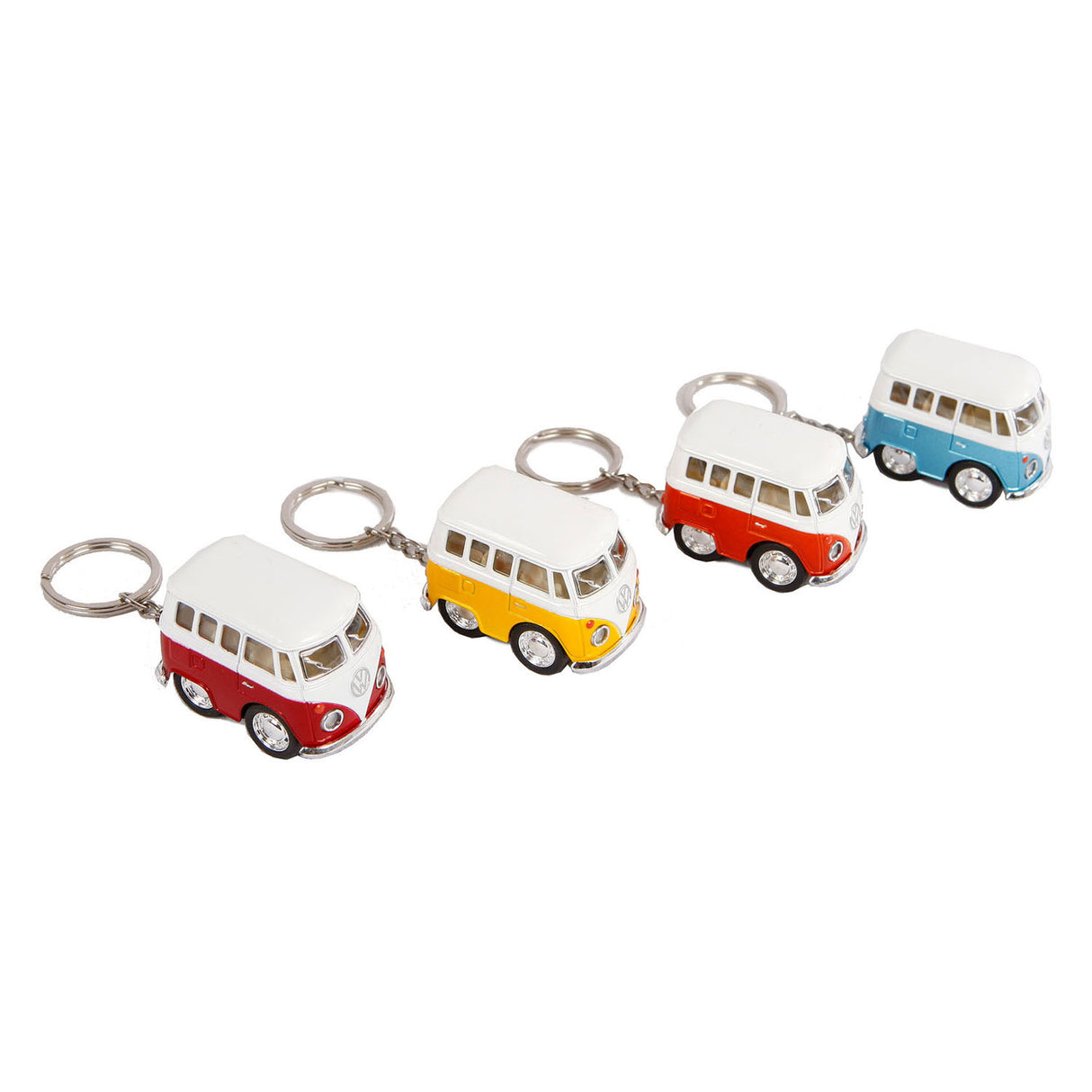 Kinsmart die-cast volkswagen microbus sleutelhanger