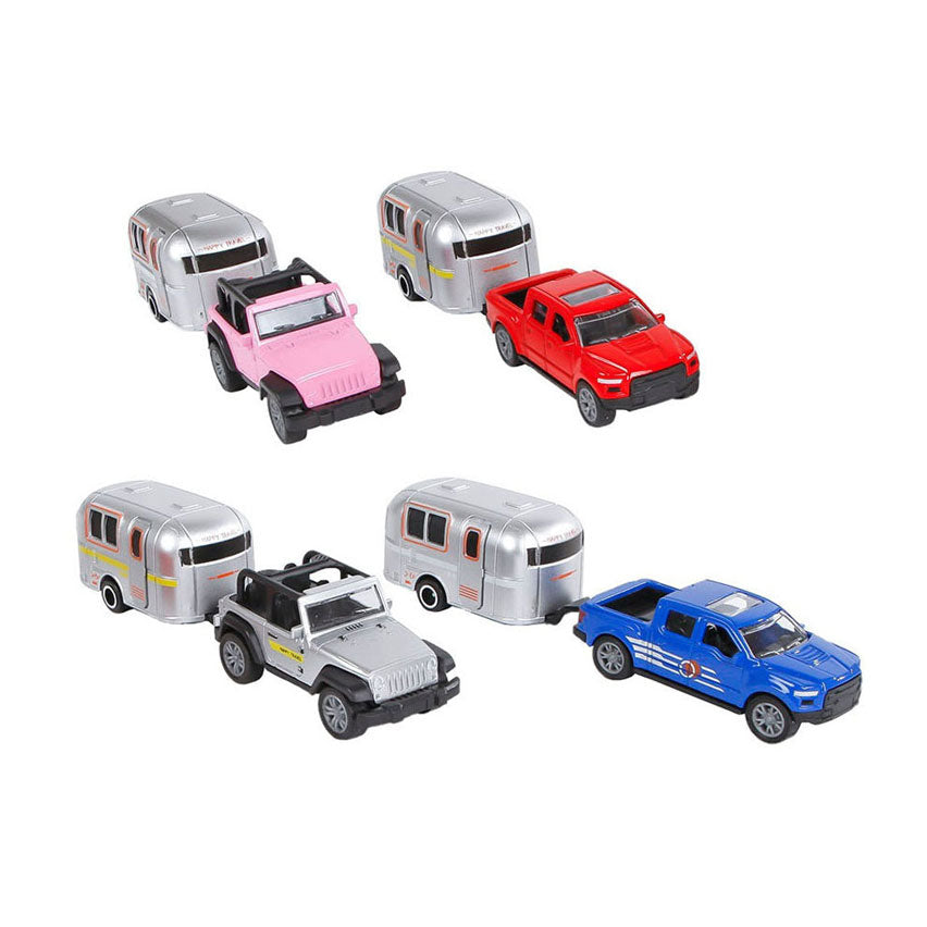 2-play Die-Cast potegnite nazaj s karavanom