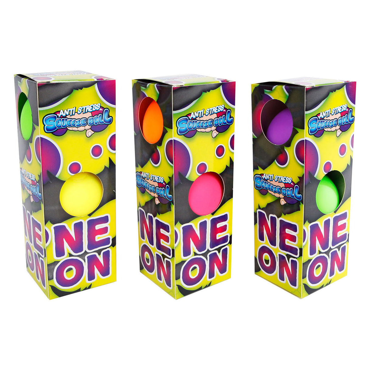 Squeezballs Neon 5cm, 3e.