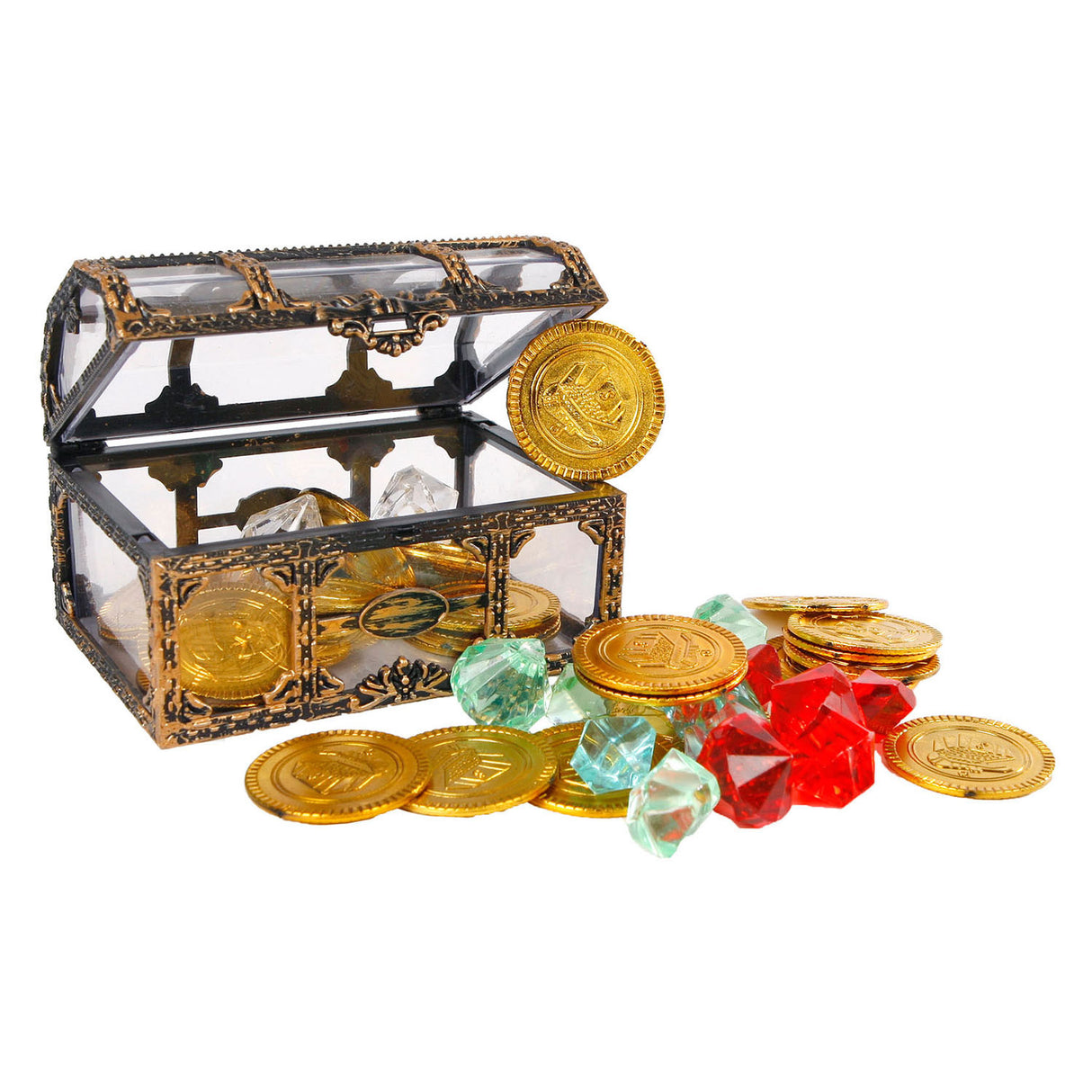 Destination Deep Treasury mit Münzen und Diamanten, 61dlg.