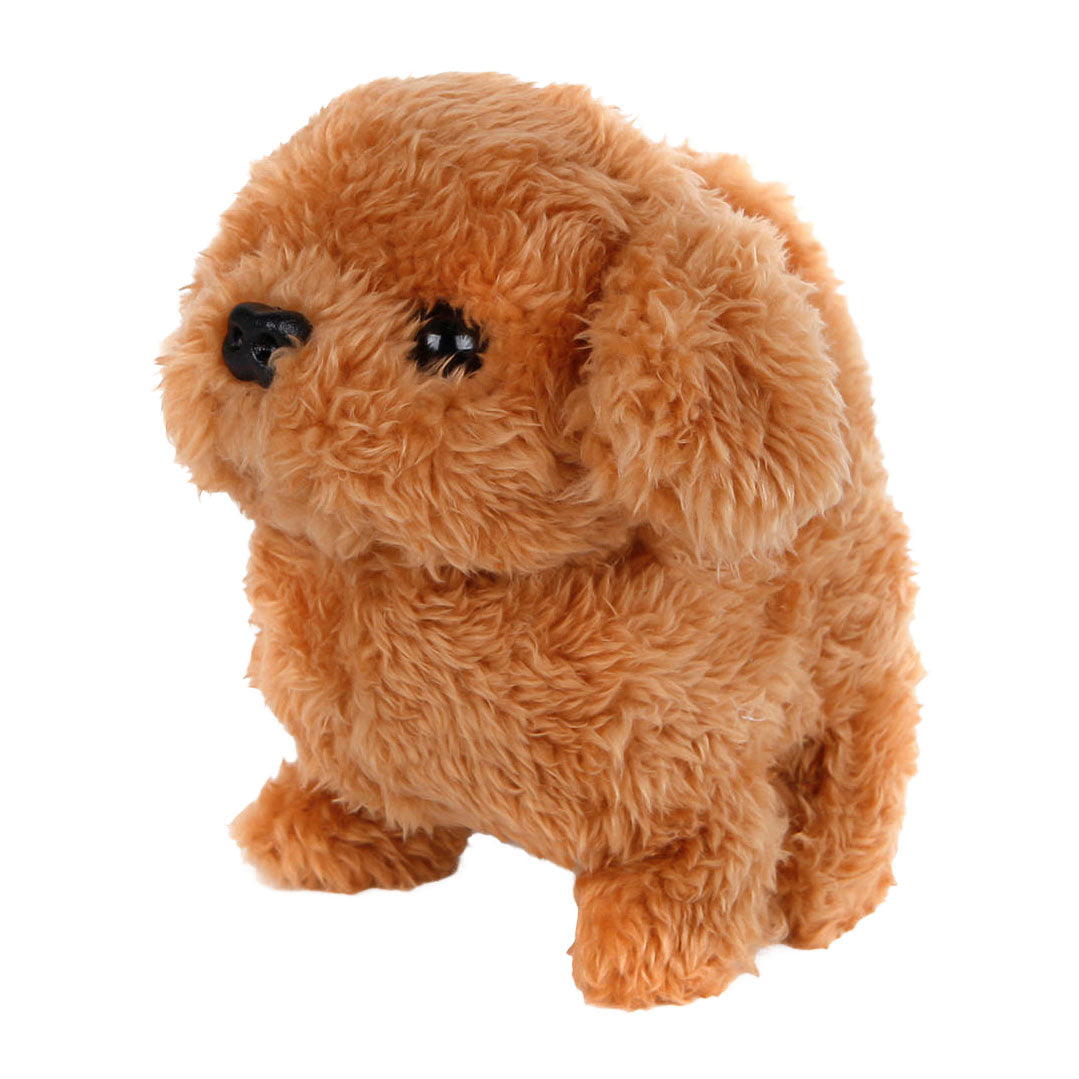 Ramenez-moi à la maison un chien de boucle interactive Brown, 15,5 cm