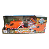 Kids Globe VW Transporter z Arrow Truck i Light Die-Cast