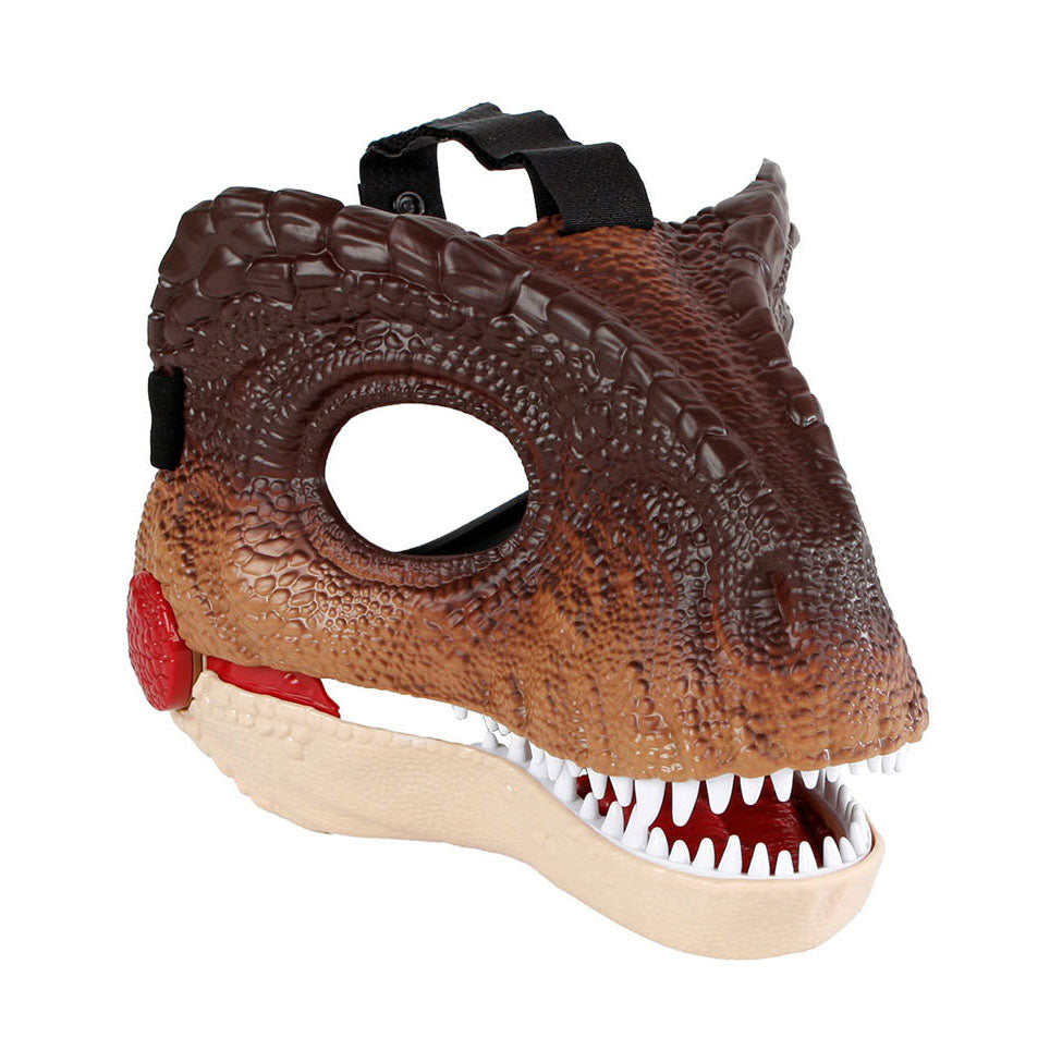 dinoworld dinosaurus masker met geluid, 22cm