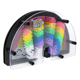 Van Manen pin it! Regenbogenspielzeug macht 3D-Druck - farbenfrohes Kinderspiel.