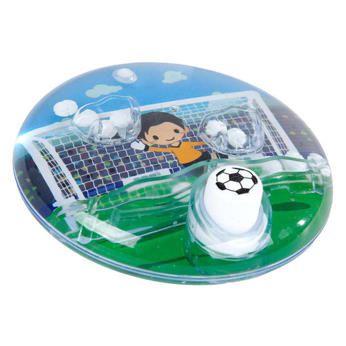 Juego de fútbol agua de agua