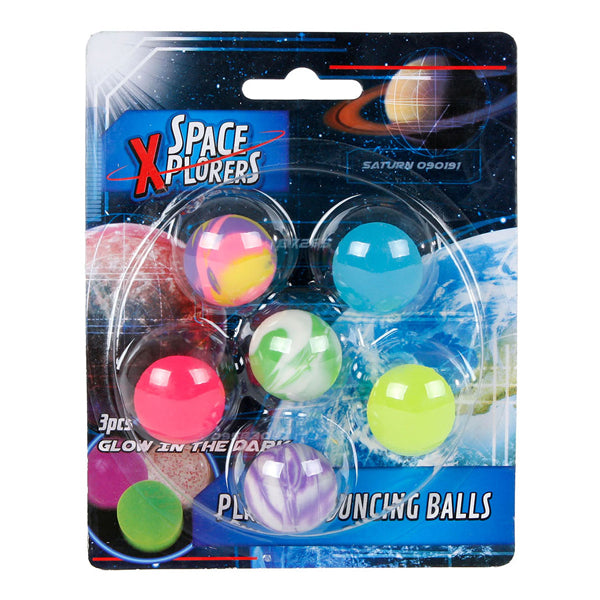 Space Explorers Hüpfball-Planeten, 5 Stk.