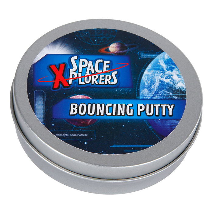 space xplorers stuiterputty glow in the dark, 40gram