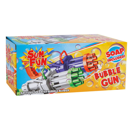 Sun Fun Super Bubble Blase Pistole mit Seife, 37 cm
