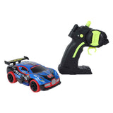 RC Roadstar Controlable Rally Car con azul de 2.4 GHz, 13 cm