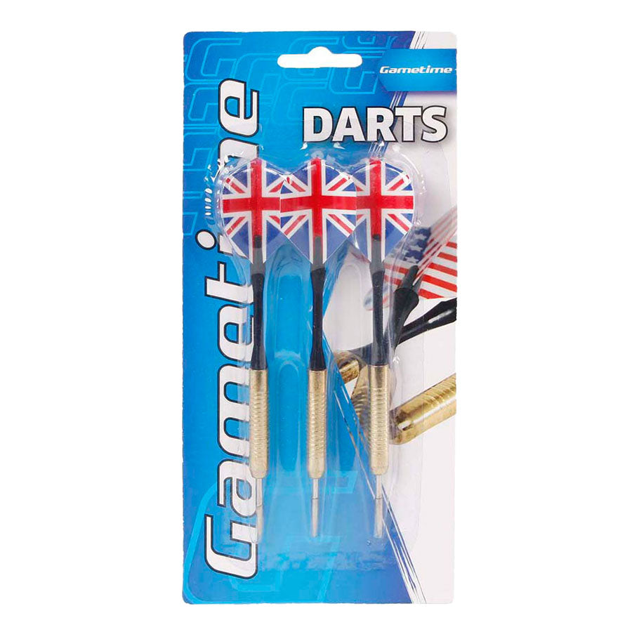 Gametime messing belagt metal dart 18g, 3ST.