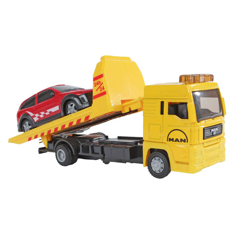 Herren-Kinder-Globus-Truck-Bergungsfahrzeug mit Auto, 19 cm