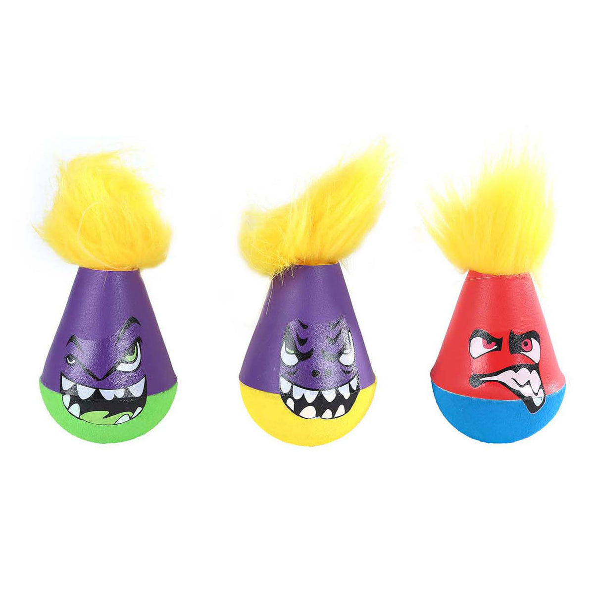 Gametime Jonglierball-Monster mit Haaren, 12 cm