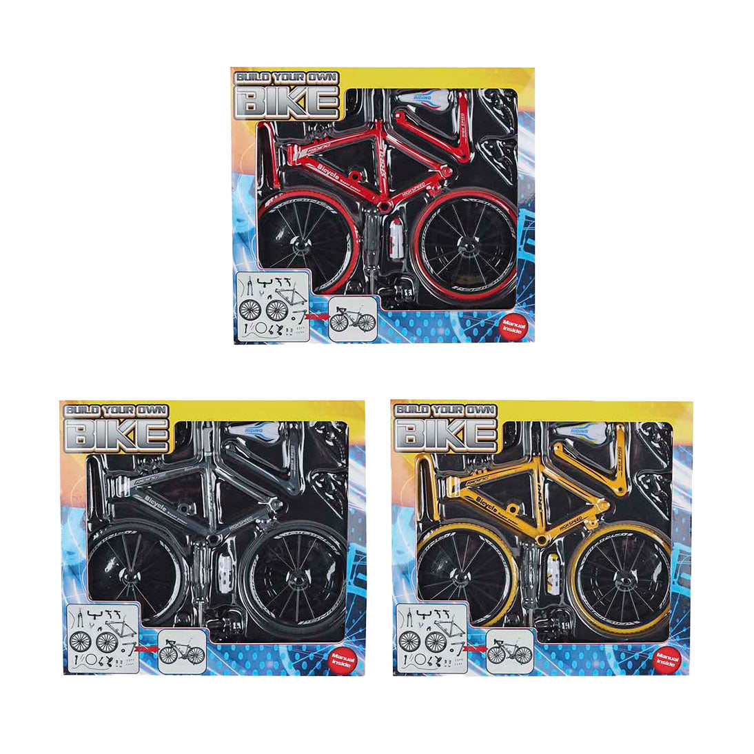 Rennrad-Druckguss-Bausatz, 19,5 cm