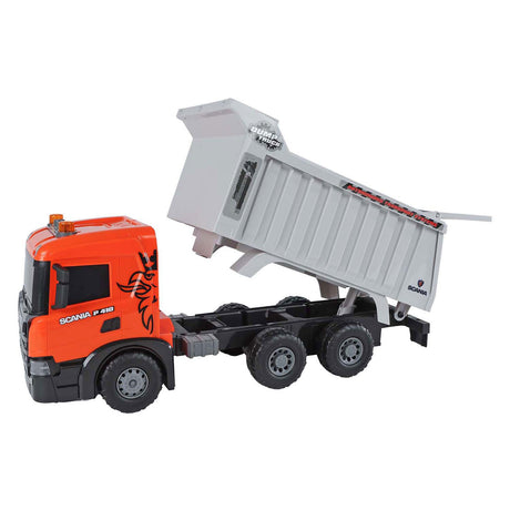 2-Spiel-Scania-LKW-Kipper-Reibung mit Licht und Ton