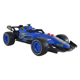 2-teiliger Formel-Rennwagen-Reiber mit Licht und Sound, 19 cm