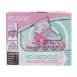 Inline-Skates rosa grün Größe 29-32