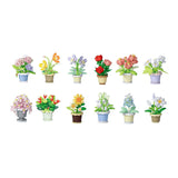Blumenbausatz Pflanze im Topf - 365-tlg.