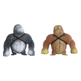 Jungle Expedition Super Stretch Gorilla 9cm 2sort