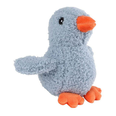 Mini club eend knuffel pluche blauw, 12cm