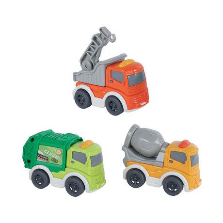 Mini-Club-Baufahrzeug-Freilauf, 8 cm