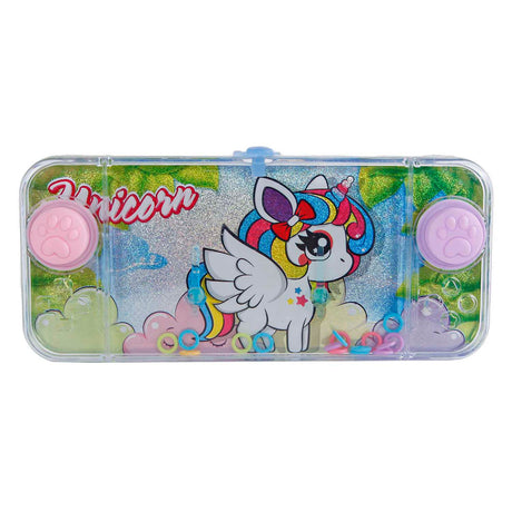 Wasser-Geduldsspiel Einhorn, 15,5x7cm
