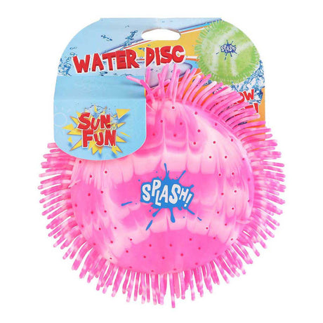 Sonnenspaßige Wasserspritzscheibe