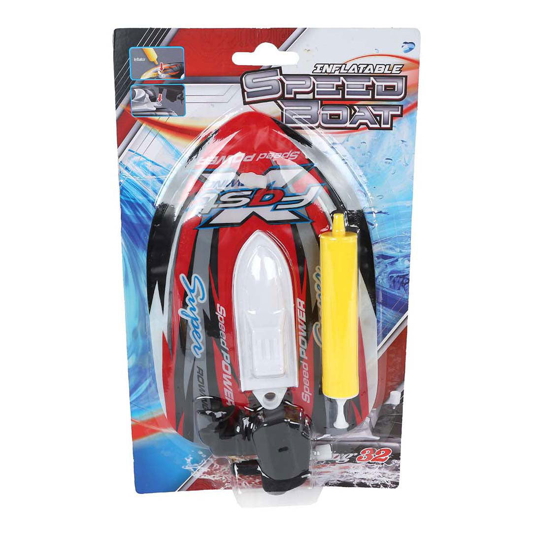 Aufblasbares Schnellboot mit Pumpe 17 cm