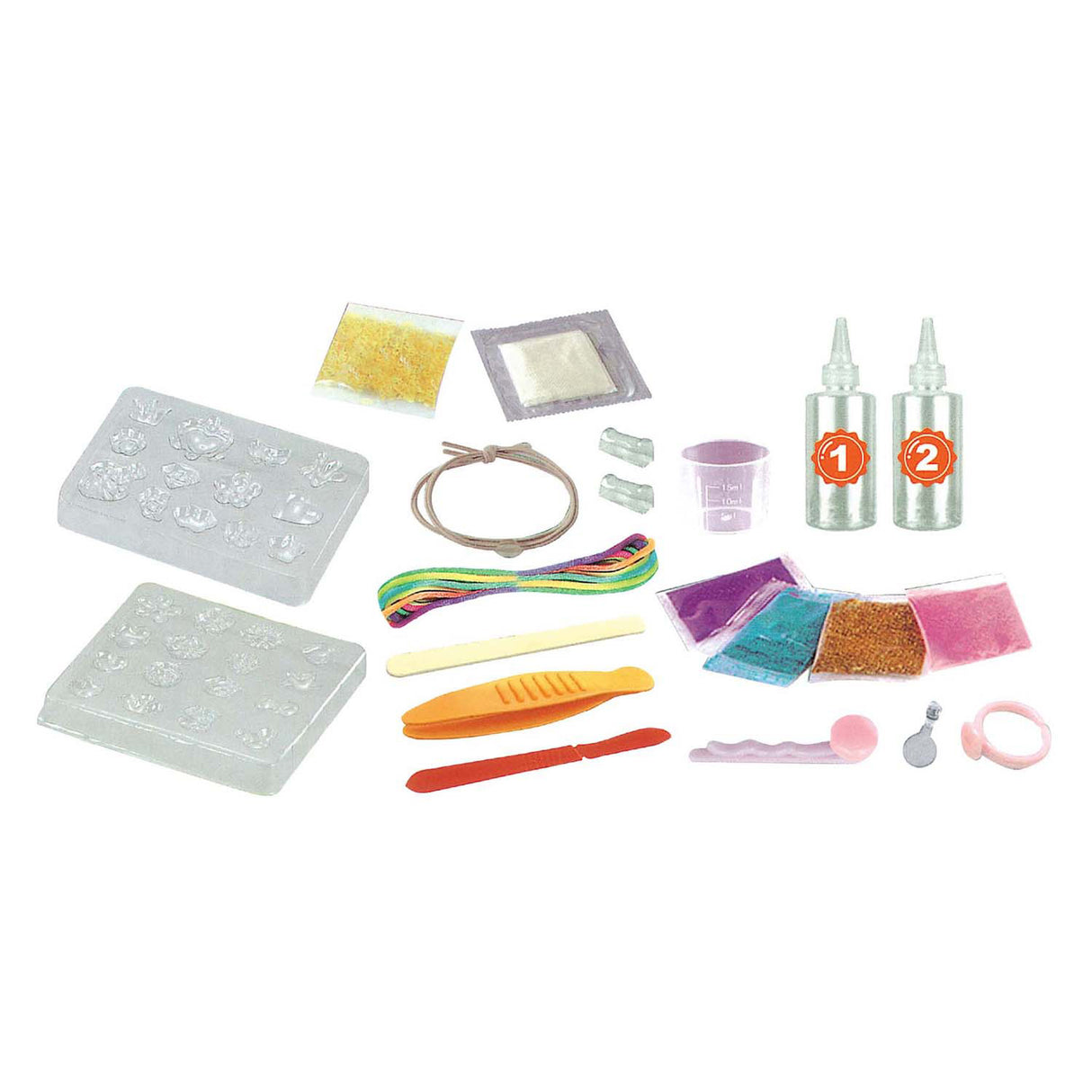 Glamour sieraden maken van crystal gel