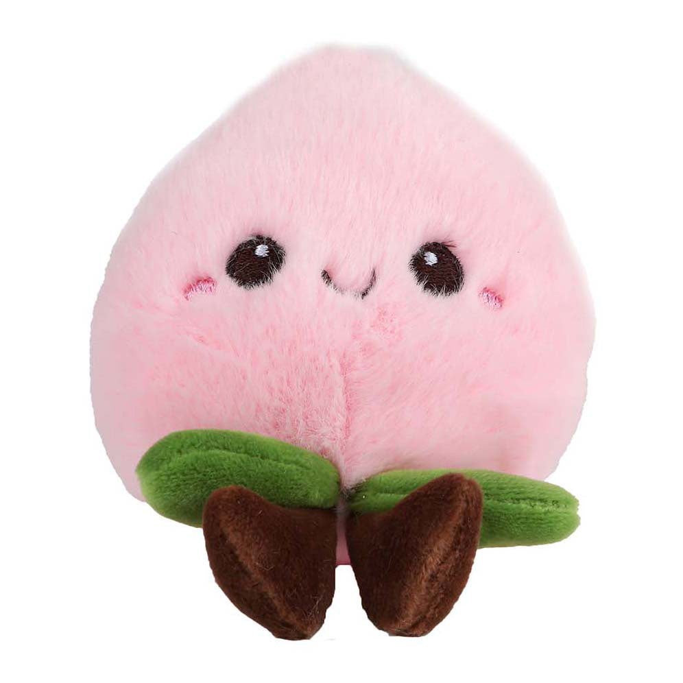Van manen pluche groente en fruit knuffel speelgoed 12-14cm verrassing.
