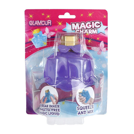 Glamour squeezy parfumfles met charms 2 assorti