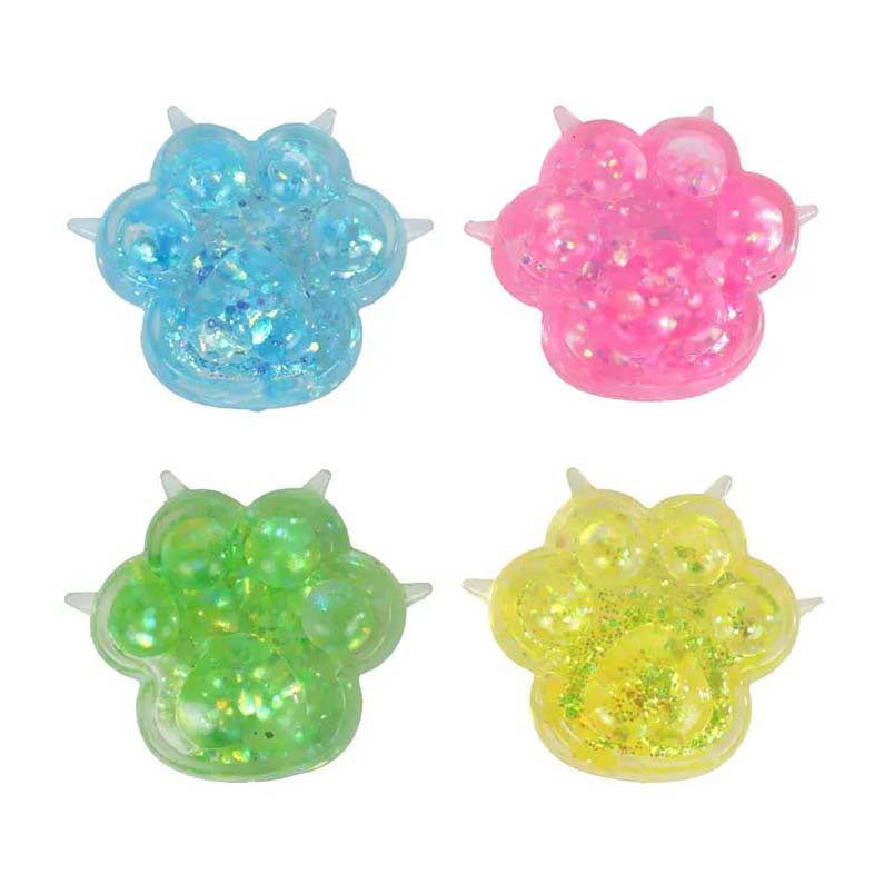 Glamour squishy sugar mini kattenpootjes - 4st.