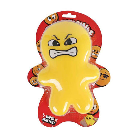 Emoji-Puppe Squeeze Anti-Stress 4ass 17cm