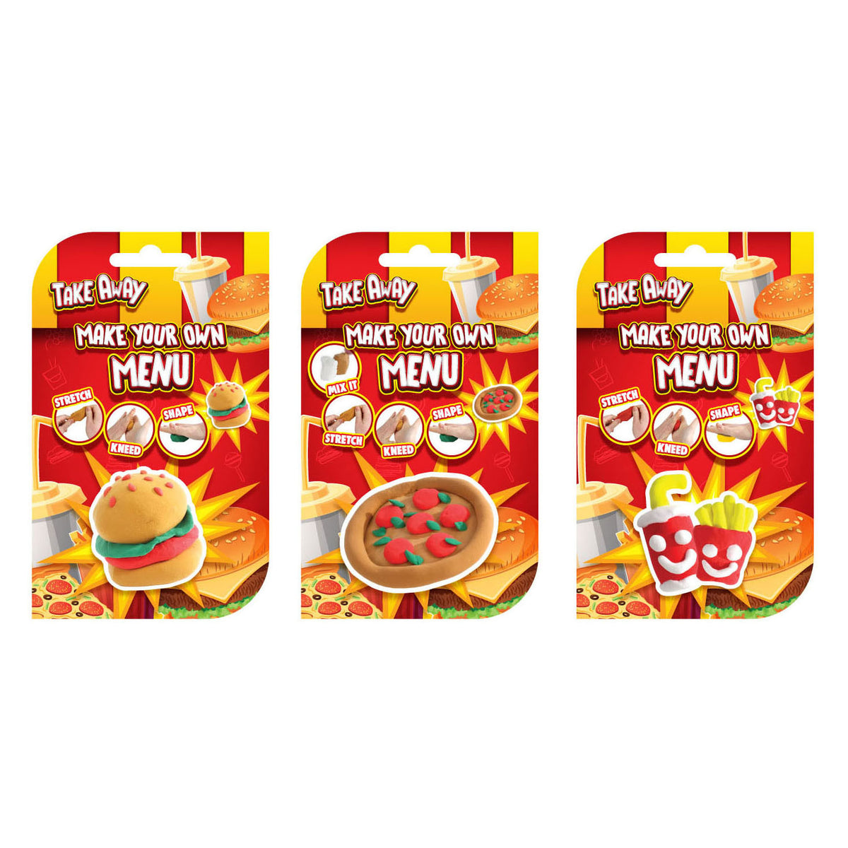 Take away maak je eigen fastfoodfiguren