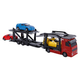 2-spielerer-Cast-LKW-Transporter mit Autos, 26 cm