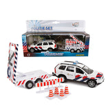 Kids Globe Globe Die Cast Police Volvo XC90 med Arrowwagen NL