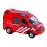 Kids Globe Globe Die-Cast-Feuerwehrauto, 8 cm