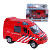 Kids Globe Globe Die-Cast-Feuerwehrauto, 8 cm