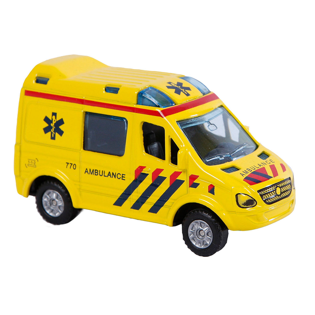 Kids Globe Die cast Ambulance NL, 8 cm