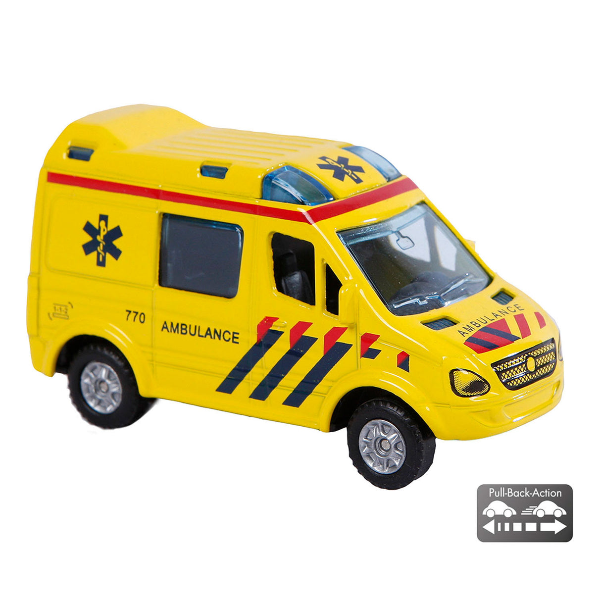 Kids Globe Die cast Ambulance NL, 8 cm